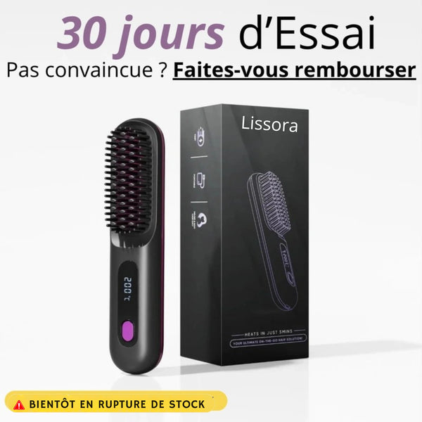 Lissora - la Brosse Lissante Portable
