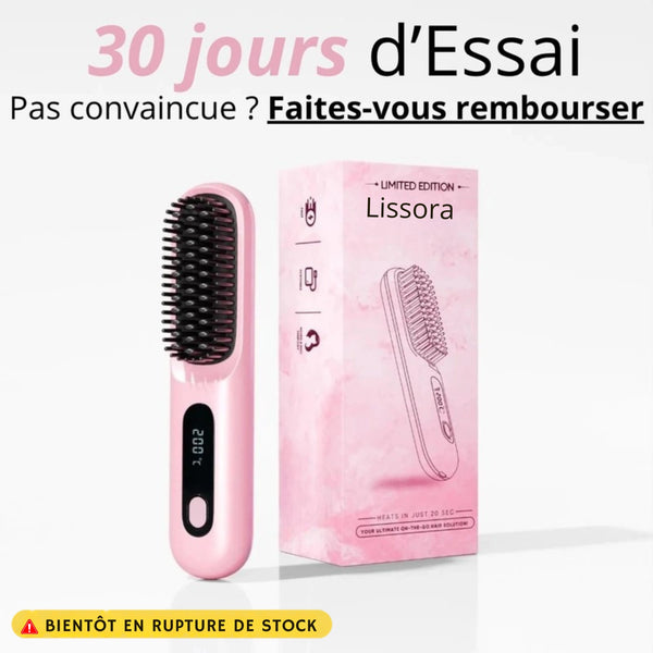 Lissora - la Brosse Lissante Portable